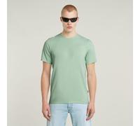 G-Star Raw Slim Fit T-Shirt mit Label-Print in Tuerkis, Größe XXL