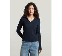 T-Shirt G-STAR "Soft Sculpt Slim T-Shirt", Damen, Gr. S, salute, Obermaterial: 66% Viskose, 29% Polyimid, 5% Elasthan, Shirts T-Shirt (91152126-S) salute