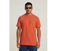G-STAR Washed Pocket T-Shirt Rot S lt antic red marte D25963-C756-H216-S