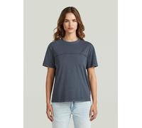 T-Shirt G-STAR "Washed Seam T-Shirt", Damen, Gr. M, salute gd, Obermaterial: 100% Baumwolle, Shirts T-Shirt (85669313-M) salute gd