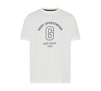 Gant Graphic 2003310 Kurzarm-t-shirt XL Eggshell