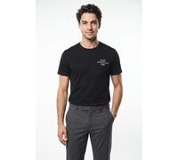 T-Shirt GANT "GRAPHIC", Herren, Gr. 4XL, schwarz, Jersey, Obermaterial: 100% Baumwolle, normal, Rundhals, Shirts T-Shirt (67801138-4XL) schwarz