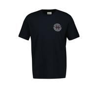 T-Shirt GANT "GRAPHIC SHORT SLEEVE", Damen, Gr. XL, schwarz, Jersey, Obermaterial: 100% Baumwolle, unifarben, regular fit hüftlang, Rundhals, eingesetzt abgesteppte Kante, Shirts T-Shirt, mit Print vo