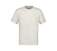 T-Shirt GANT "REG TONAL SHIELD SS T-SHIRT", Herren, Gr. XL, cream, Jersey, Obermaterial: 100% Baumwolle, regular fit, Rundhals, Shirts T-Shirt, Stickerei, Rundhals, regular fit (92289222-XL) cream