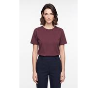 T-Shirt GANT "REGULAR TONAL GRAPHIC T-SHIRT", Damen, Gr. XXL, rot (schwarzened wine), Jersey, Obermaterial: 100% Baumwolle, unifarben, regular fit normal, Rundhals, eingesetzt abgesteppte Kante, Shirt