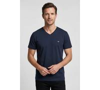 Slim Fit Shield T-Shirt mit V-Ausschnitt 4XL Herren