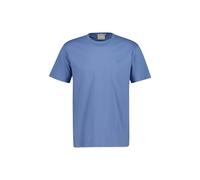 T-Shirt GANT "T-Shirt Reg Shield 1er Pack", Damen, Gr. L, blau (blau (faded denim)), Obermaterial: 100% Baumwolle CO., Shirts T-Shirt (13141767-L) blau (faded denim)