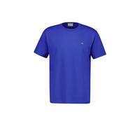 GANT Shield Regular Fit T-Shirt Rundhals blau, Einfarbig