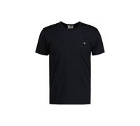 T-Shirt GANT "T-Shirt SLIM SHIELD V-NECK T-SHIRT 1er Pack", Damen, Gr. XL, schwarz, Obermaterial: 100% Baumwolle CO., Shirts T-Shirt (56337534-XL) schwarz