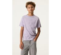 T-Shirt GARCIA, Jungen, Gr. 128/134, misty lila, Jersey, Obermaterial: 100% Baumwolle, bedruckt, normal hüftbedeckend, Rundhals, Shirts T-Shirt, mit Print, für Boys (84278061-128)