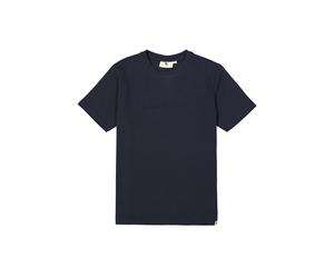 T-Shirt GARCIA, Jungen, Gr. 164/170, blau (ticture), Jersey, Obermaterial: 95% Baumwolle, 5% Elasthan, unifarben, gerade normal, Rundhals, Shirts T-Shirt, für Kids, mit Stretch (27194602-164) ticture