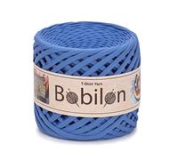 T-Shirt-Garn zum Häkeln, Stricken, Makramee-Projekte, Garn, Stoff, Garn für Hand, DIY, Tasche, Korb, Kissen, Häkelprojekte, 5-7 mm, Kornblume