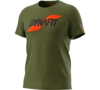 Dynafit - Graphic Cotton S/S Tee - T-Shirt, Gr. XXL 54, oliv (GoldenLime/Tabloid)