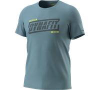 T-Shirt Graphic Cotton Herren - Dynafit 5A41-military green/runners 50/L