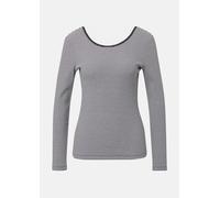 comma casual identity Langarmshirt Damen schwarz, 46