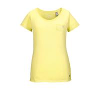 T-Shirt "GS 23 WMN TSHRT", Damen, Gr. 38, hellgelb, Obermaterial: 100% Baumwolle, G.I.G.A. DX BY KILLTEC, V-Ausschnitt, Shirts T-Shirt, 100% Baumwolle, Carbon Finish, weich, strapazierfähig, lässig (3