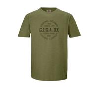 T-Shirt "GS 4 MN TSHRT GOTS", Herren, Gr. 4XL, grün (waldmeister), Obermaterial: 100% Baumwolle;Obermaterial 2: 95% Baumwolle, 5% Elasthan, G.I.G.A. DX BY KILLTEC, Shirts T-Shirt, GOTS-zertifiziertes 