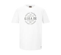 T-Shirt "GS 4 MN TSHRT GOTS", Herren, Gr. M, weiß, Obermaterial: 100% Baumwolle;Obermaterial 2: 95% Baumwolle, 5% Elasthan, G.I.G.A. DX BY KILLTEC, Shirts T-Shirt, GOTS-zertifiziertes Bio-Baumwollshir
