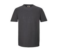 T-Shirt "GS 4 MN TSHRT GOTS", Herren, Gr. XL, grau (anthrazit), Oberstoff 1: 100% Baumwolle (aus biologischem Anbau)/ Oberstoff 2: 95% Baumwolle (aus biologischem Anbau), 5% Elasthan, G.I.G.A. DX BY K