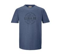 T-Shirt "GS 4 MN TSHRT GOTS", Herren, Gr. XXL, blau, Obermaterial: 100% Baumwolle;Obermaterial 2: 95% Baumwolle, 5% Elasthan, G.I.G.A. DX BY KILLTEC, Shirts T-Shirt, GOTS-zertifiziertes Bio-Baumwollsh