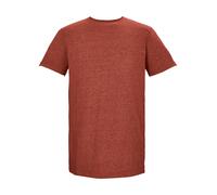 T-Shirt "GS 49 MN TSHRT", Herren, Gr. XL, rot, Obermaterial: 58% Polyester, 42% Baumwolle, G.I.G.A. DX BY KILLTEC, Rundhals, Shirts T-Shirt, Melange-T-Shirt, ultrafeine Streifen, weich, strapazierfähi