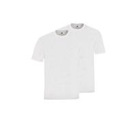 T-Shirt HAJO "T-Shirt 2er Pack", Damen, Gr. 4XL, weiß, Obermaterial: 100% Baumwolle CO., Shirts T-Shirt (35355100-4XL) weiß