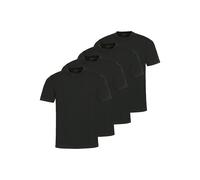 T-Shirt HAJO "T-Shirt 4er Pack", Damen, Gr. S, schwarz, Obermaterial: 100% Baumwolle CO., Shirts T-Shirt (90504223-S) schwarz