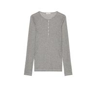 T-shirt, henley, long sleeve SOFT STONE MELANGE S Damen