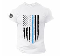 T Shirt Herren Alltag T-Shirt Klassischer Schnitt Shirt Elegant Sporttop Multisport Kleidung Fitness Bluse