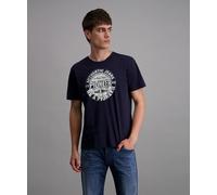 T-Shirt, Herren, Gr. 3XL, night sky, Jersey, Obermaterial: 100% Baumwolle, PIONEER AUTHENTIC JEANS, normal normal, Rundhals, Shirts T-Shirt, in normaler Passform (71936426-XXXL) night sky