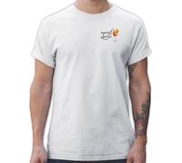 T-Shirt Herren - Karneval & Fasching - Aperol Spritz Crew I Team Aperol Mädelsabend I JGA Aperölchen Freundin Geschenk Aperoli - 3XL - Weiß - faschingsshirt Faschings Shirt Faschings-t-Shirt