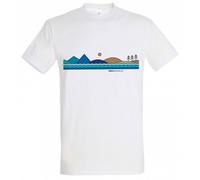 T-Shirt Herren PADDLEFASHION.COM WHITE Baumwolle kurzarm - Größe: L