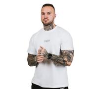 T-Shirt Herren regular Kurzarm aus Baumwolle in Weiß 1 St