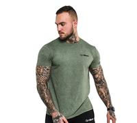 T-Shirt Herren Regular Kurzarm Basic Heather Military 1 St