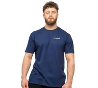 T-Shirt Herren regular Kurzarm Marineblau Basic 1 St