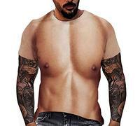 t Shirt Herren Unisex Modische Damen-Blusen, Bedruckt, lustig, Rundhalsausschnitt, lässig, ärmellos Blusen Damen Langarm (L,L-c)