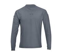 T-Shirt Herren V-Ausschnitt Hemd Herren Langarm Schwarz Herren Polohemd Einfarbig Slim Fit Muskelshirts Langarm Schnell Trocknend Sport Shirt Stretch Regular Fit Outdoor Tops Poloshirts Grau 3Xl