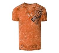 T-Shirt RUSTY NEAL Gr. L, orange Herren Shirts (24088365-L) orange