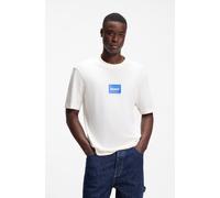 Hugo Nayonix 10258299 Blue Kurzarm-t-shirt 2XL Open White