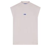 T-Shirt HUGO BLUE "Navertz", Herren, Gr. M, light, pastel lila535, Single Jersey, Obermaterial: 100% Baumwolle, regular fit hüftlang, Rundhals, Shirts T-Shirt, mit Hugo-Label (85664211-M) light, paste