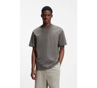HUGO Relaxed-Fit T-Shirt aus Baumwolle mit Logo-Print - Style Dapolino, 50488330 Grau XL