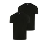 HUGO Herren V T-Shirt, per Pack Schwarz (Black 001), XX-Large (Herstellergröße: XXL)