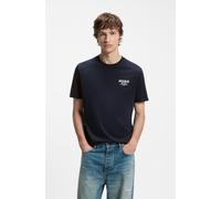 HUGO Regular-Fit T-Shirt aus Baumwolle mit Logo-Print - Style Nesptee, 50572740 Dunkelblau XL