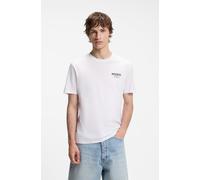HUGO Regular-Fit T-Shirt aus Baumwolle mit Logo-Print - Style Nesptee, 50572740 Weiß XXL