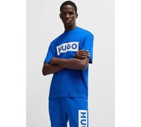 Hugo Nico Blue Kurzarm-t-shirt S Open Blue