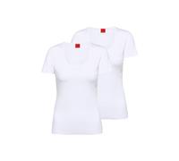 Hugo Kurzarm-baselayer 2 Einheiten S White
