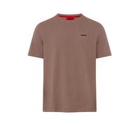 T-Shirt HUGO UNDERWEAR "Austin T-Shirt", Herren, Gr. L (52), braun (rust, copper 223), Single Jersey, Obermaterial: 60% Baumwolle, 40% Polyester, gerade, Rundhals, eingesetzt eingefasste Kante, Shirts