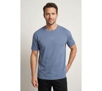 HUGO Regular Fit T-Shirt aus Baumwoll-Mix Modell 'LAZE T-SHIRT' in Jeansblau, Größe L