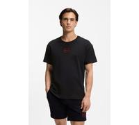 T-Shirt HUGO UNDERWEAR "Laze T-Shirt", Herren, Gr. L, schwarz (schwarz 001), Jersey, Obermaterial: 95% Baumwolle, 5% Elasthan, unifarben, regular fit, Rundhals, eingesetzt normaler Saum, Shirts T-Shir