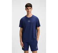 HUGO Laze T-Shirt Dunkelblau Baumwolle Medium Herren